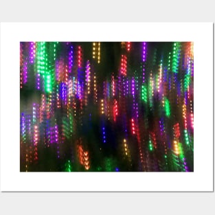 Color Streaks of Light  no. 2 Posters and Art